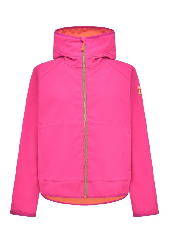 Peutby Damen Softshelljacke -  Pink Glo Rosa